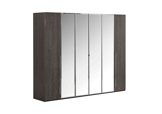 Palazzo 6 Door Wardrobe with 4 Mirrors