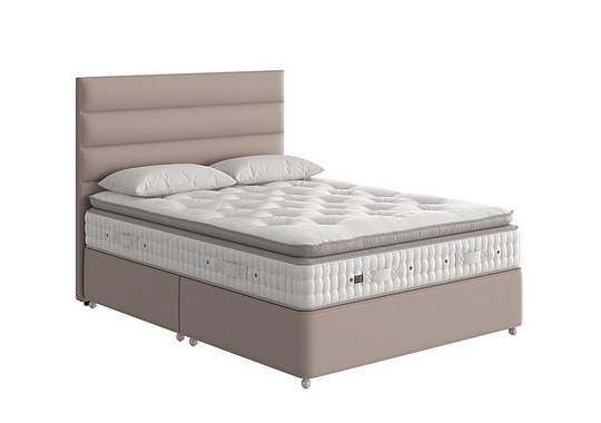 Vispring - Baroness Pillow Top Divan Set - Super King - Beige