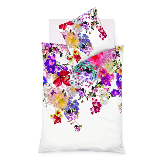 Bed Art S Sateen Microfibre 205 TC Reversible 2 Piece Duvet Cover Set