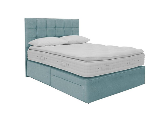 Hypnos - Bespoke Luxury Divan Set - Super King - Blue