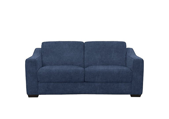 Optimus 2 Seater Fabric Sofa - Blue