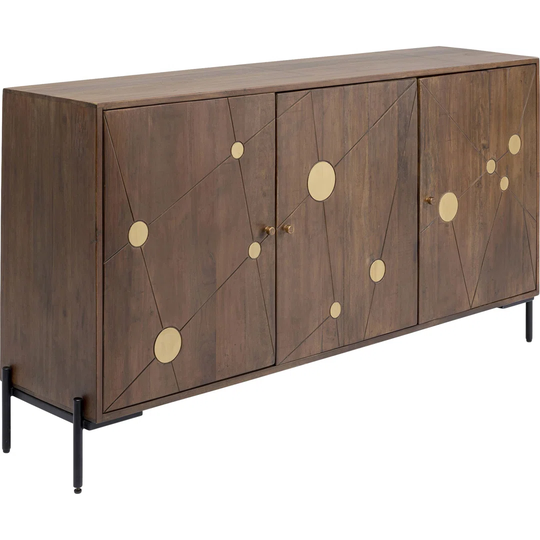160" Wide Mango Solid Wood Sideboard