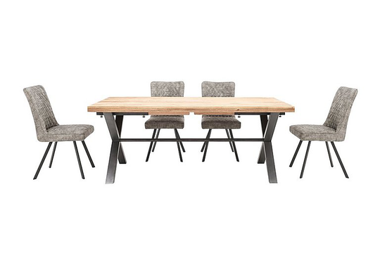 Earth Large Dining Table and 4 Chairs
