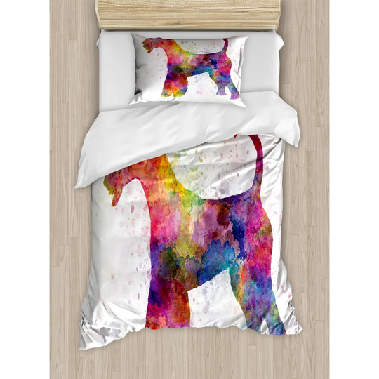 Speer Multicolor 100% Brushed Microfibre Duvet Cover Set