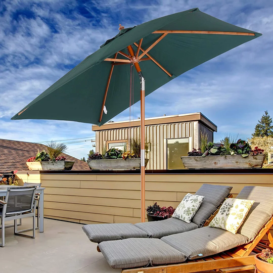 Cyr 2m Rectangular Traditional Parasol