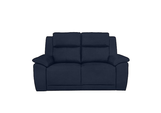 Utah 2 Seater Fabric Sofa - Blue