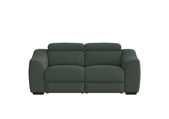 Elixir 2 Seater Fabric Sofa - Green