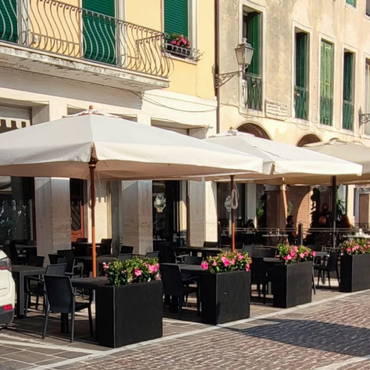 Lepanto 2.15m Square Traditional Parasol
