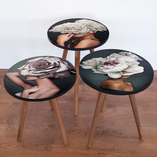 Kathrine 3 Piece Nest of Tables