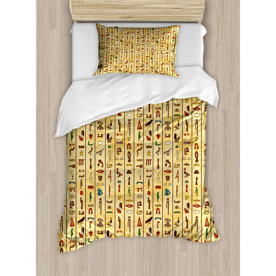 Salinas Yellow 100% Brushed Microfibre Duvet Cover Set