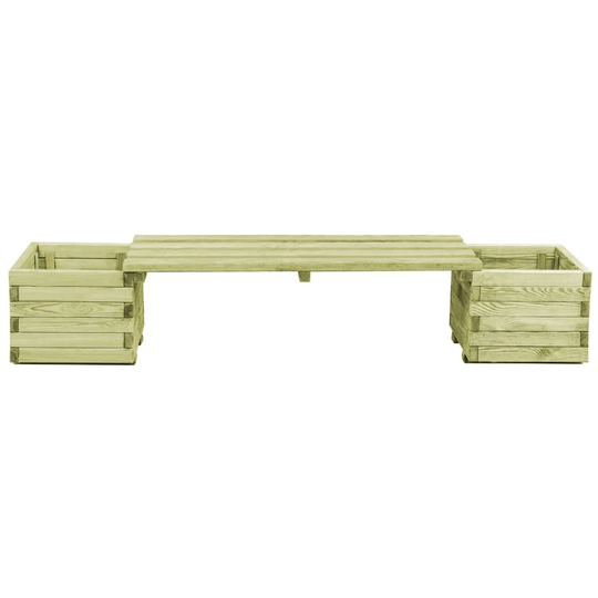 Dunleith Wooden Planter Bench