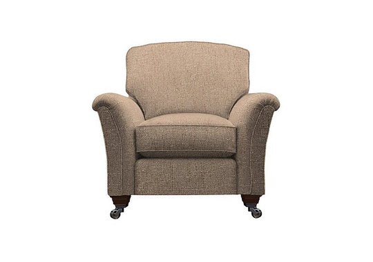 Parker Knoll - Devonshire Fabric Armchair - Brown