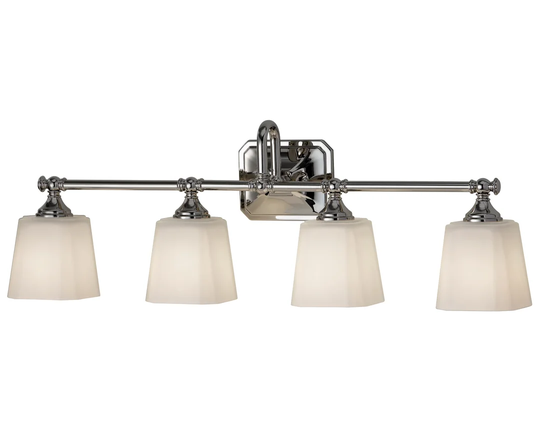 Backwoods 4-Light Dimmable Chrome Vanity Light