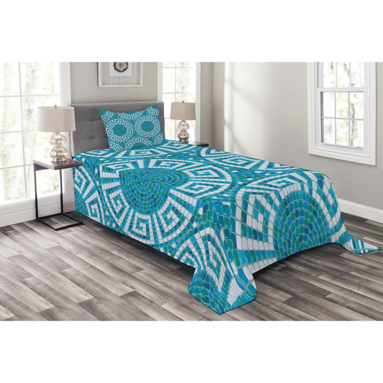 Agassi Bedspread Set with Pillow Sham
