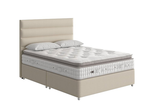 Vispring - Baroness Pillow Top Divan Set - King Size - Cream