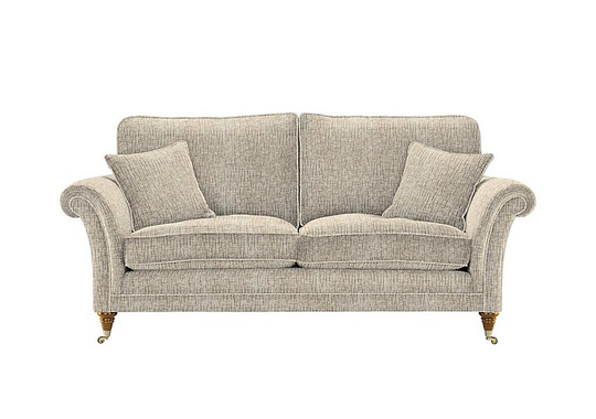 Parker Knoll - Burghley Large 2 Seater Fabric Sofa - Blue