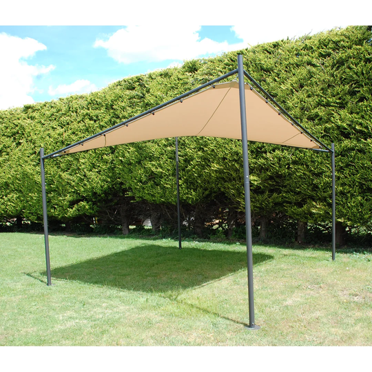 3.5M SAIL SHADE - CREAM