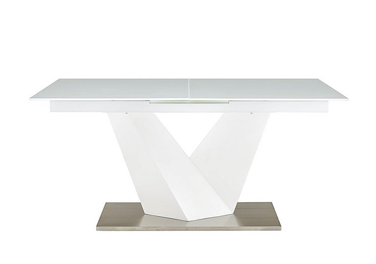 Panama White Extending Dining Table - White
