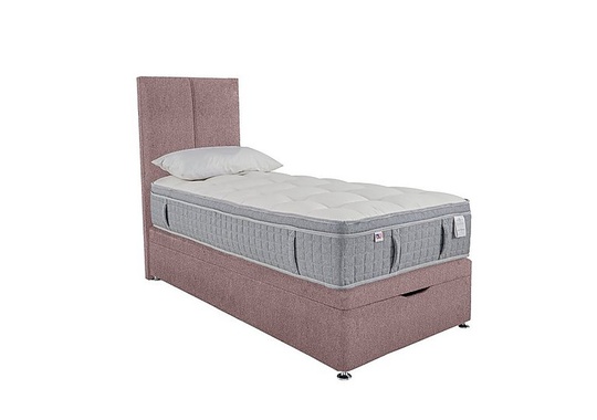 Millbrook - PureTech Pillow Top End Ottoman Divan Set - Single - Purple