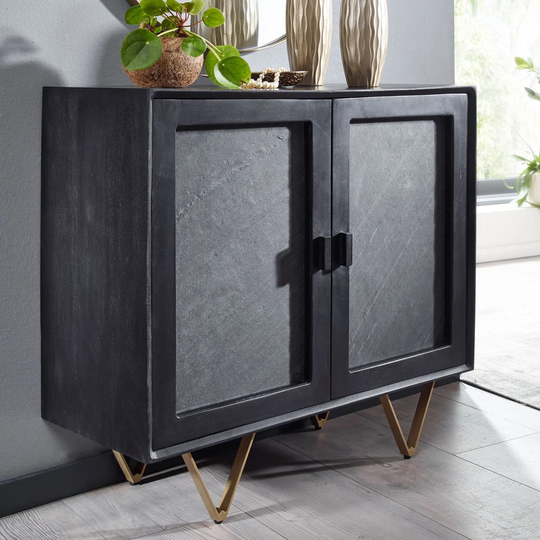 Gahanna 80Cm Wide Solid Wood Sideboard