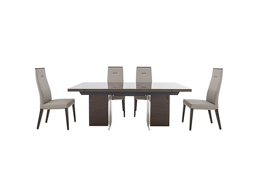 ALF - Corrado Extending Dining Table and 4 Dining Chairs - 210-cm