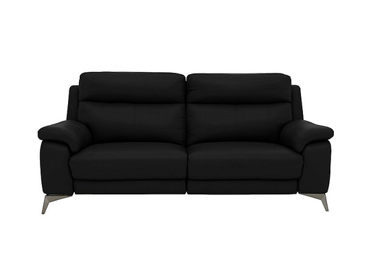 Missouri 3 Seater Leather Recliner Sofa with Power Headrest- World of Leather