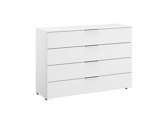 Rauch - Lando 4 Drawer Wide Chest - White