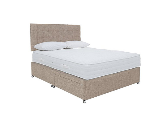 Sleep Story - Ergo 1000 Divan Set - Super King - Natural