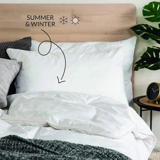 Snuggledown Ultimate Luxury 10.5 Tog All Year Round Duvet with 2 Pillows