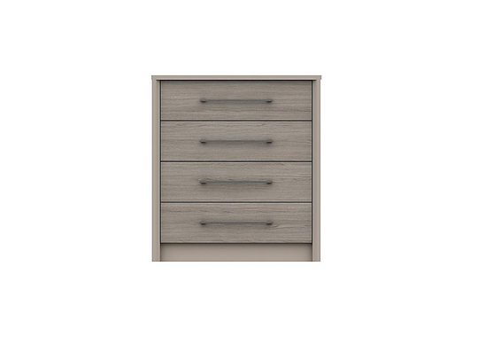London Bedrooms - Paddington 4 Drawer Chest - Grey