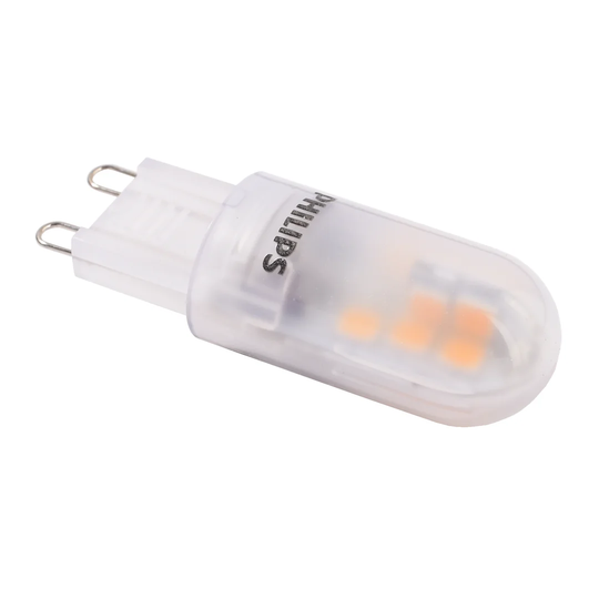 2W G9 LED Capsule Light Bulb Frosted