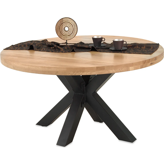 Jordahl Solid Oak Pedestal Dining Table