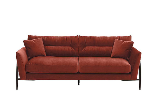 Ercol - Bellaria Large Fabric Sofa - Red