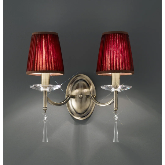 Aleah 2 -Light Candle Wall Light
