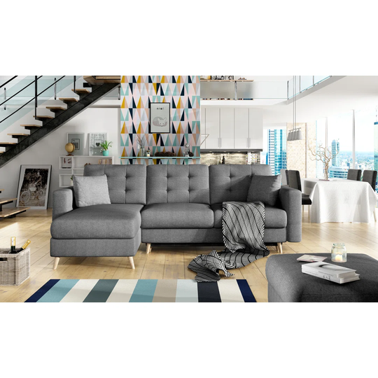 Daugherty Universal Reversible Corner Sofa Bed