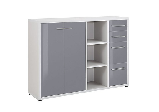 Techno Large Sideboard - Grey