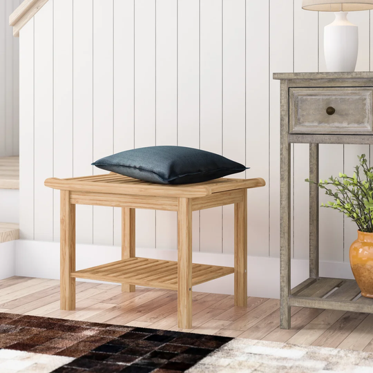 Shea Bamboo Storage Bench