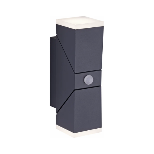 Portville LED Solar Outdoor Wall Light with Motion Sensor