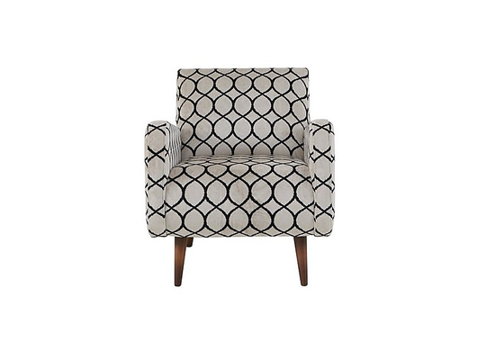 Alexander and James - Sumptuous Fabric Accent Chair - Pattern