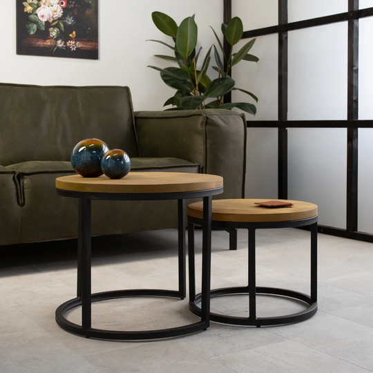 Freddie 2 Piece Coffee Table Set