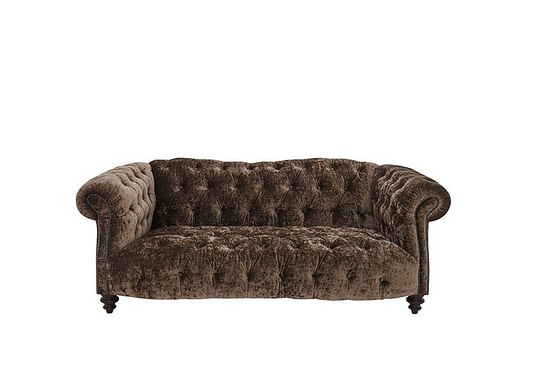 Tetrad - Southwood 2 Seater Velvet Sofa - Brown