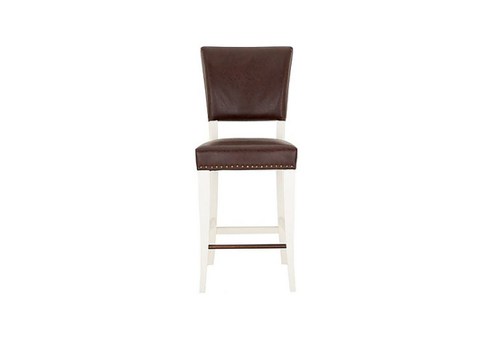 Pattern Bar Stool - Brown
