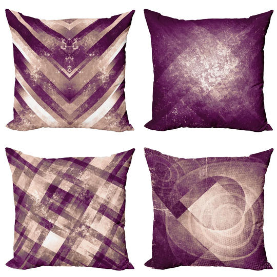 Hersie Indoor/Outdoor Abstract Square Scatter Cushion Cover
