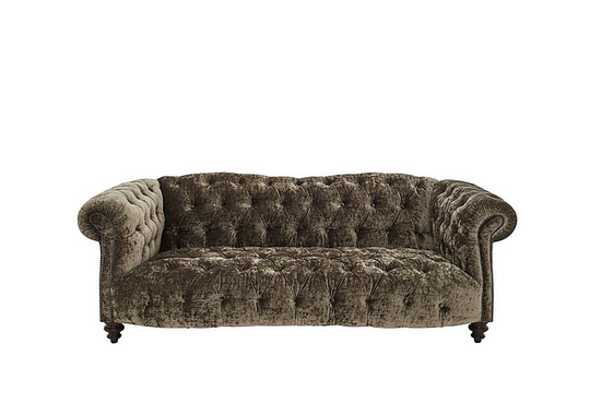 Tetrad - Southwood 3 Seater Velvet Sofa - Brown