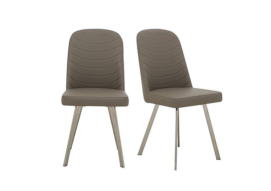 Wizard Pair of Dining Chairs - Brown