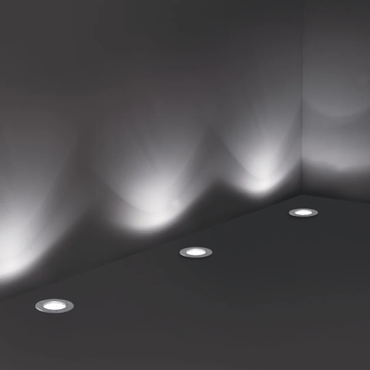 Park Silver Metal Well Lights