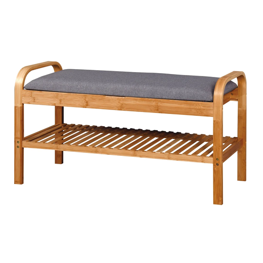 Nakayama Wood Storage Bench