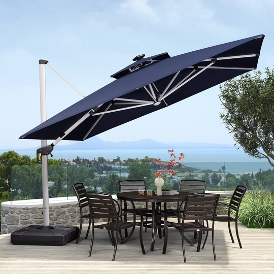 Dickens 2.7m Square Cantilever Parasol
