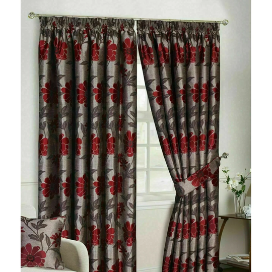 Antalya Pencil Pleat Room Darkening Curtains