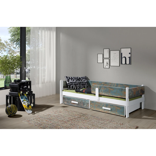 Munsey Convertible Toddler Bed with Drawers